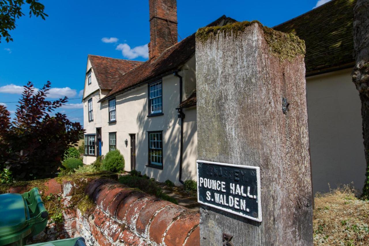 Pounce Hall -Stunning Historic Home In Rural Essex Saffron Walden Eksteriør bilde
